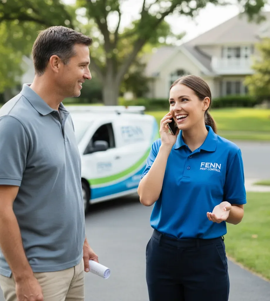 Fenn Pest Control customer support in Mcalisterville